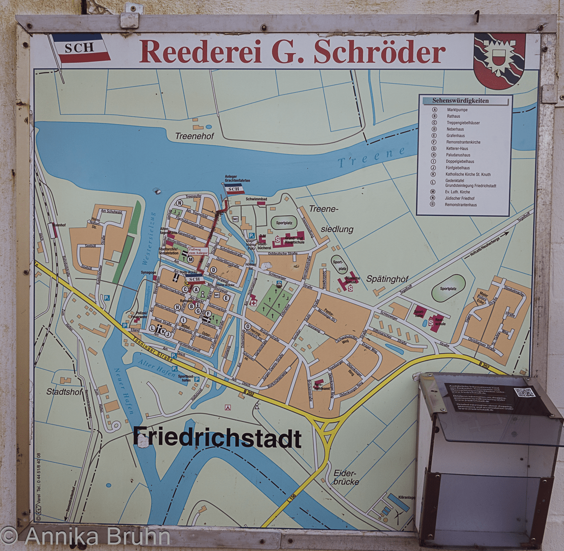 Lageplan Friedrichstadt